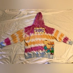 Nickelodeon Rugrats 3X tye-dye hoodie